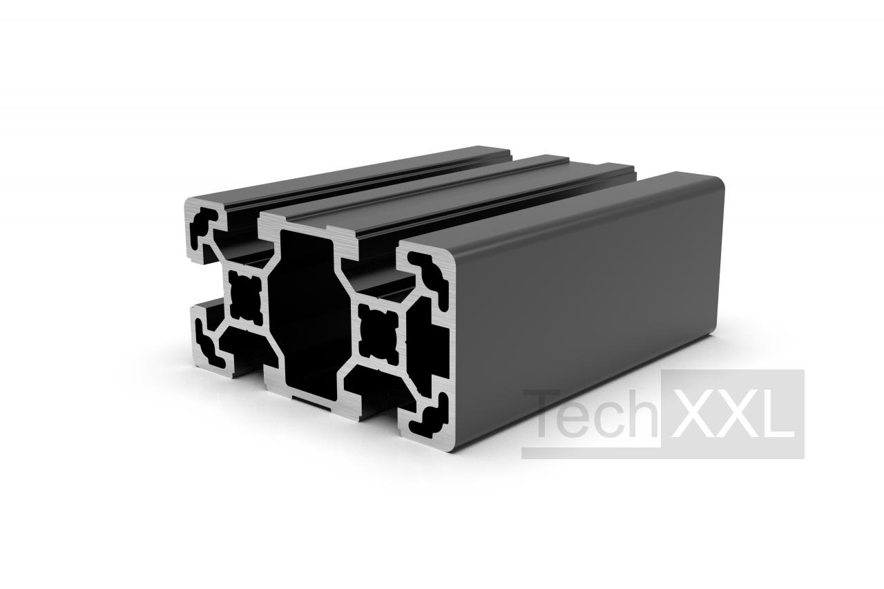 Profil 8 80x40 leicht 1N schwarz compatibile con Item 0.0.607.75